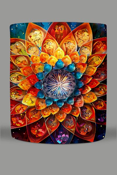 Fizello Mandala Themed Mug