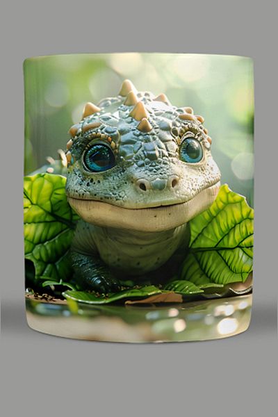 Fizello Cute Dinosaurs - Cute Dinosaur Themed Mug