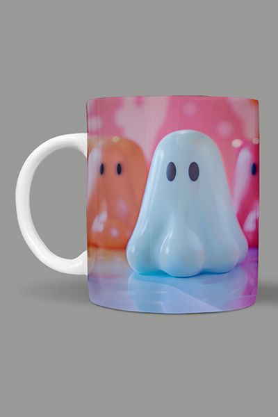 Fizello Cute Ghots - Cute Ghots Themed Mug