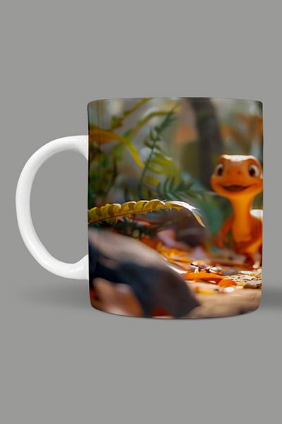 Fizello Cute Dinosaurs - Cute Dinosaur Themed Mug