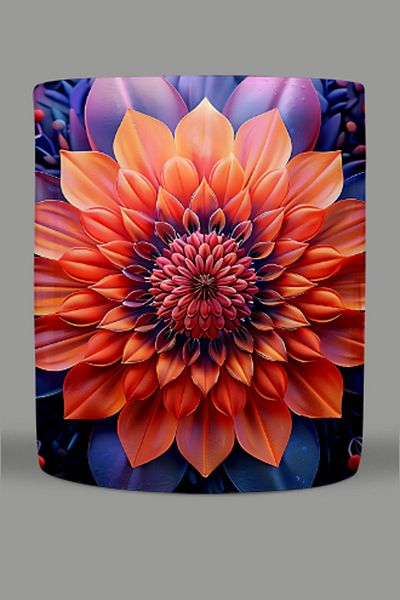 Fizello Mandala Themed Mug
