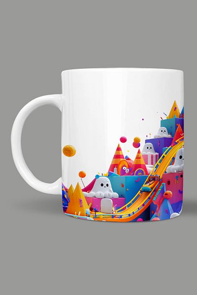 Fizello Cute Ghots - Cute Ghots Themed Mug