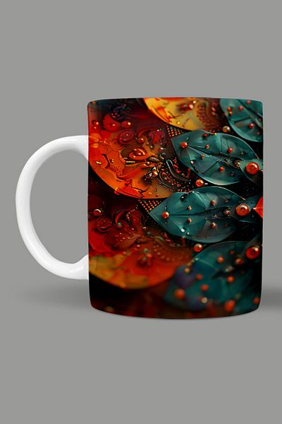 Fizello Mandala Themed Mug