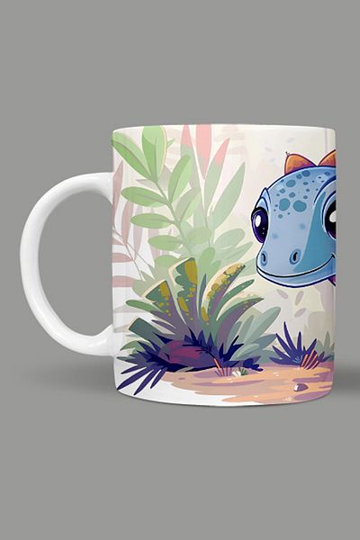 Fizello Cute Dinosaurs - Cute Dinosaur Themed Mug