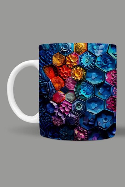 Fizello Mandala Themed Mug
