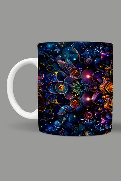 Fizello Mandala Themed Mug