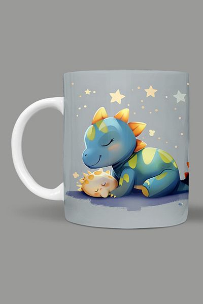 Fizello Cute Dinosaurs - Cute Dinosaur Themed Mug