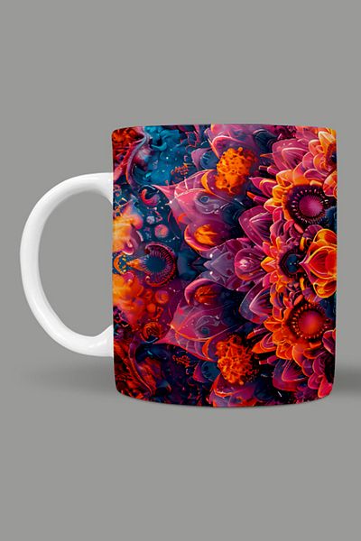 Fizello Mandala Themed Mug