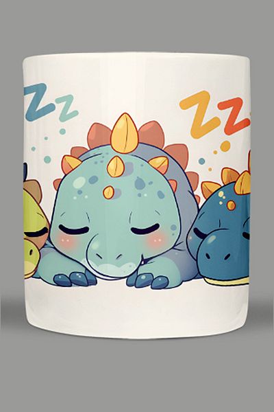 Fizello Cute Dinosaurs - Cute Dinosaur Themed Mug