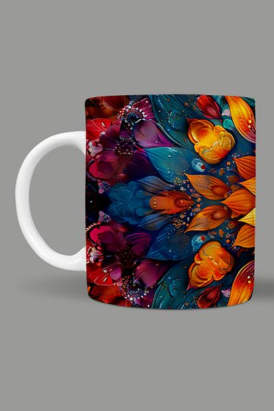 Fizello Mandala Themed Mug
