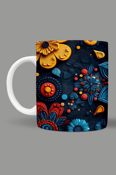 Fizello Mandala Themed Mug