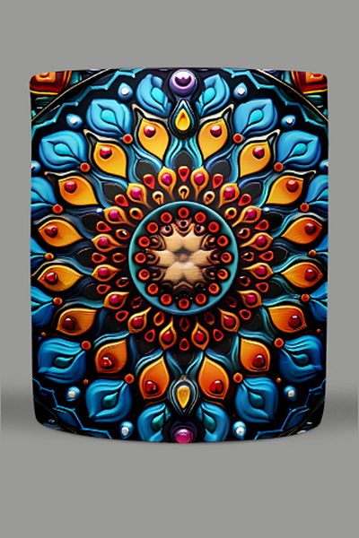 Fizello Mandala Themed Mug