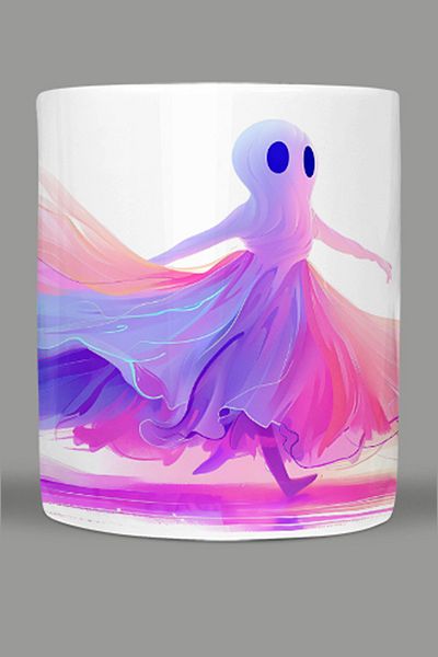 Fizello Cute Ghots - Cute Ghots Themed Mug