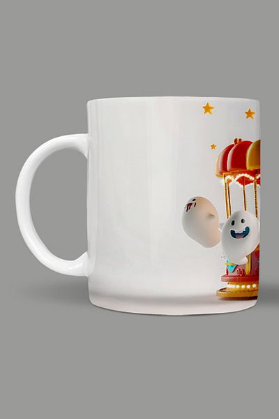 Fizello Cute Ghots - Cute Ghots Themed Mug