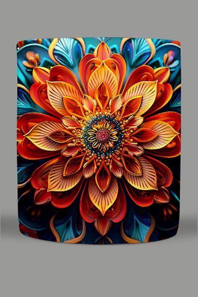Fizello Mandala Themed Mug