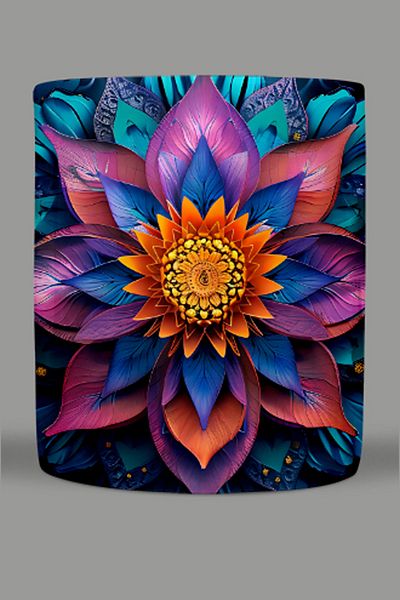 Fizello Mandala Themed Mug