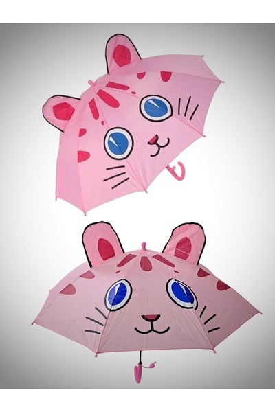 Rainwalker Düdüklü Ve Kulaklı  Eğlenceli Çoçuk Şemsiyesi