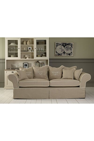 Coastal Homes Ascot Sofa - Keten Kılıflı Koltuk - 220cm