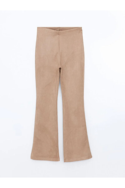 LC Waikiki LCW Modest Bej Loose Fit Kadın Pantolon