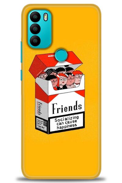 MRCİLETİSİM General Mobile Gm 21 Plus Case Hd Printed Case - Friends