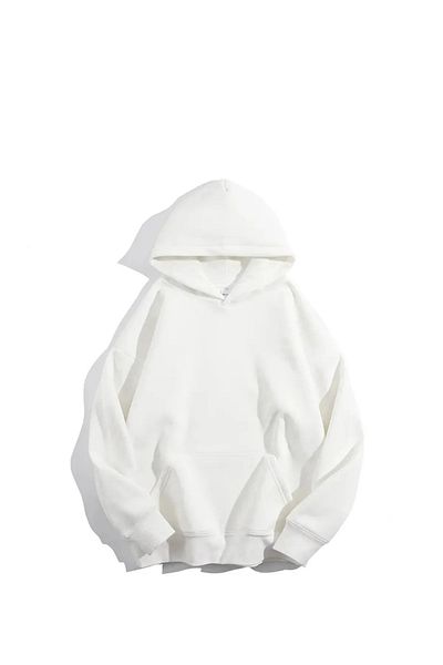 DWN WEAR Unisex Oversize Hooded Cotton Hoodie Sweatshirt - 3 Thread