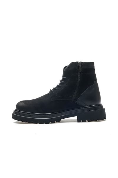 Pierre Cardin Мъжки ежедневни ботуши от естествена кожа (40-44) 24k 77812 M Черен набук