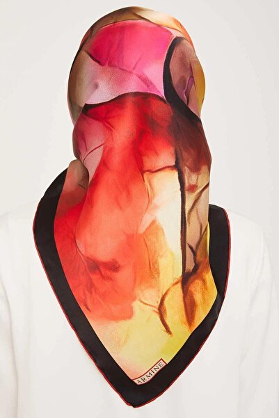 Armine ARMİNE Твіл Шовковий Шарф - 2024 Жіночий Сезон 9014D02-34