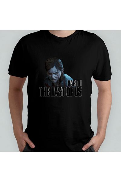 Pixxa The Last of Us Part II - Μπλουζάκι από 100% βαμβακερό λαιμόκοψη μοντέλο 2