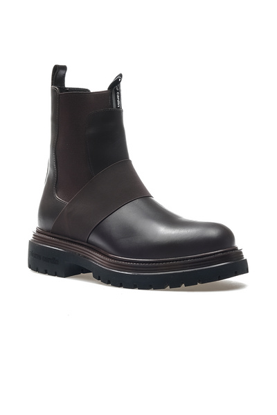 Pierre Cardin Erkek Hakiki Deri Casual Günlük Bot (40-44) 24k 77814 M Kahve