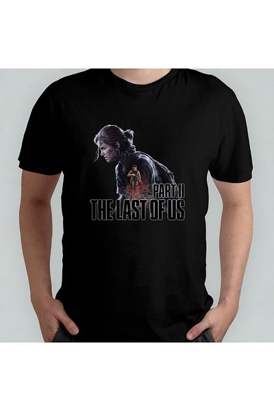 Pixxa The Last of Us Part II - Μπλουζάκι με λαιμόκοψη 100% βαμβάκι Μοντέλο 1