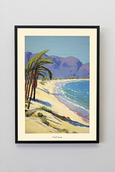 Patara Antalya - Çerçevesiz Özgün Tasarım Tablo Poster Duvar Tablosu