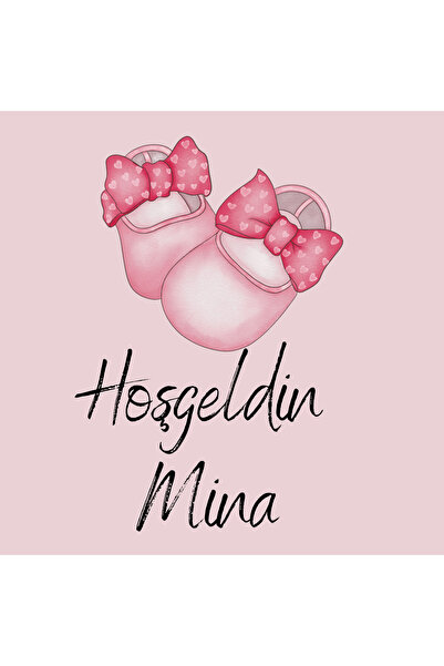 arl etiket tasarım dijital baskı merkezi Pembe yenidoğan çikolata Etiketi 3,8...