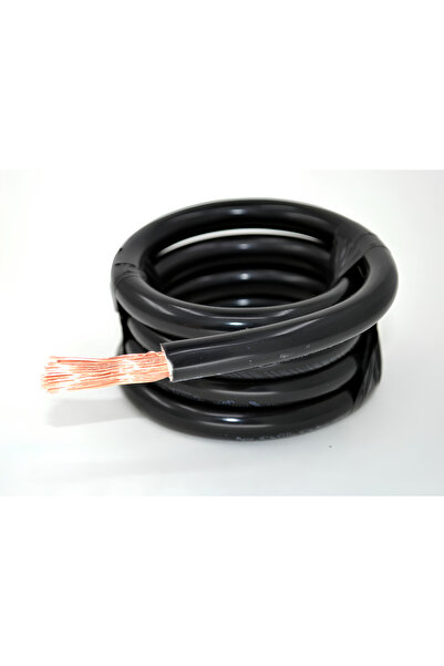 ERIMTI Bakır Akü Kablosu 1 Metre 35mm Siyah