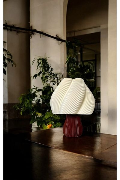 RATEK AHŞAP Vintage Decorative Bohemian Lampshade Night Table Lamp Home Decoration Trend