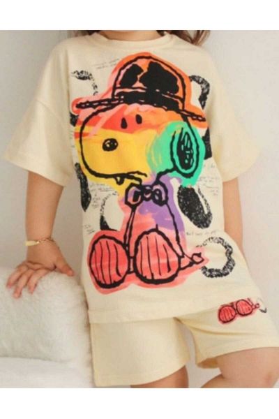 Ayfield Store Snoopy Printed Top and Bottom Set