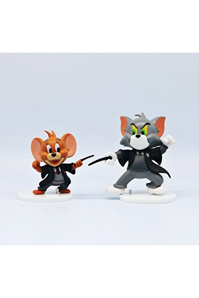 Bandaı Tom And Jerry Figure Set in the Wizarding World - Collectible 2-Piece Wizard Set!