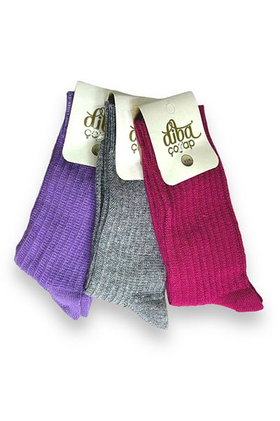 Nitesheys 3 Pieces Natural Wool Winter Women's Socks
