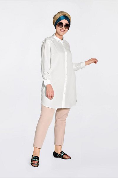 Alvina Pul Payet Detail Buttoned Tunic 2826