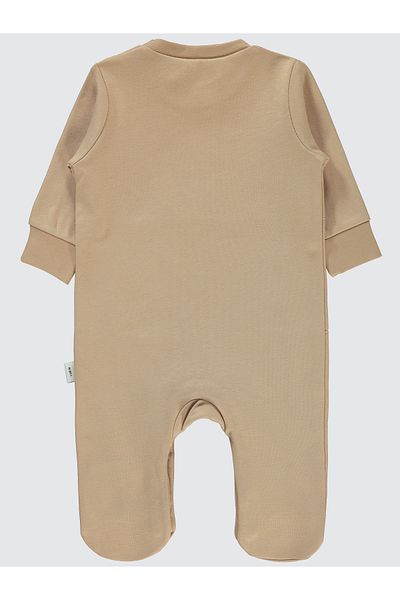 Civil Baby 1-6 Months Baby Boy Beige Jumpsuit