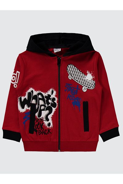 Bizizo Red Boy Tracksuit Set 2-5 Years