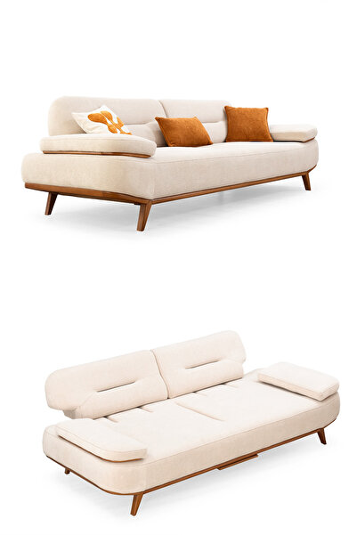 Eymense Foxy Üçlü Koltuk Sehpa ve Ayak Uzatma Modüllü