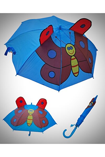 Rainwalker Düdüklü Ve Kulaklı  Eğlenceli Çoçuk Şemsiyesi