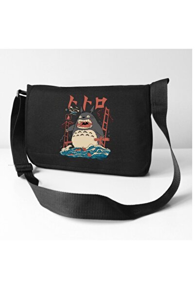 DEEFWEAR Baskılı Postacı Çantası/Okul Çantası/Laptop Çantası