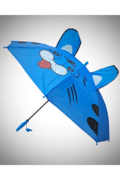Rainwalker Kulaklı Ve Düdüklü Eğlenceli Karikatür Çoçuk Şemsiyesi