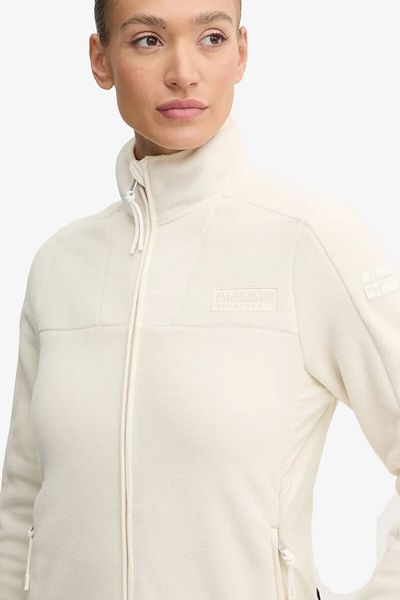 Napapijri Yupik W 2.0 1 Beige Fleece - Women Np0A4I55N1J1