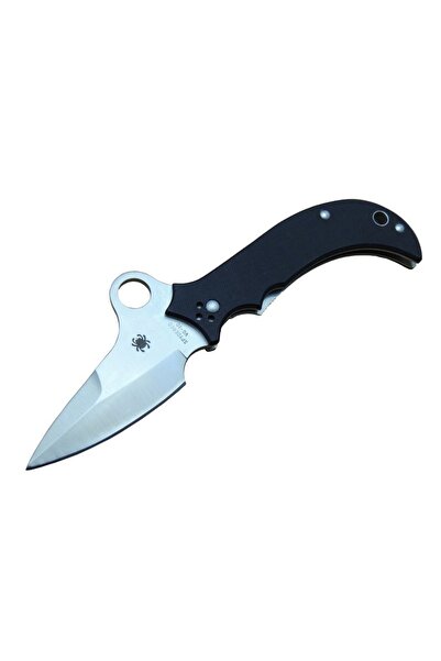 Skygo Spyderco VG-10 Khalsa Kamp Çakı 18 cm, Kemerlikli