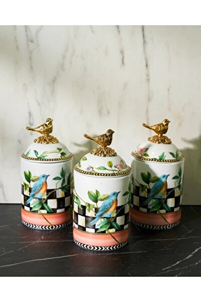 Miss Betty Porselen 3'lü Baharat Takımı Paradise