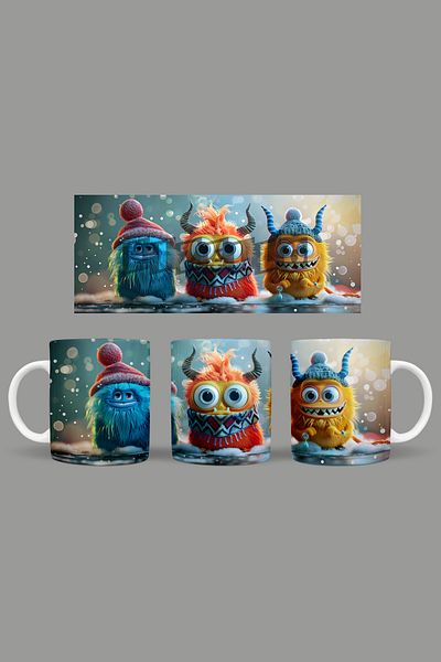 Fizello Cute Baby Monsters - Cute Baby Monsters Mug