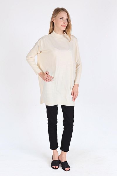 Rays Ecru Turtleneck Tunic 5315