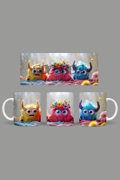 Fizello Cute Baby Monsters - Cute Baby Monsters Mug